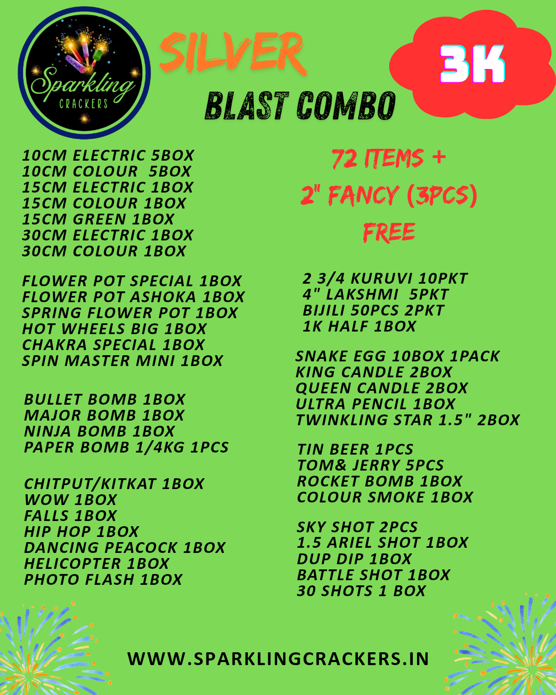 COMBO PACKAGE 3K