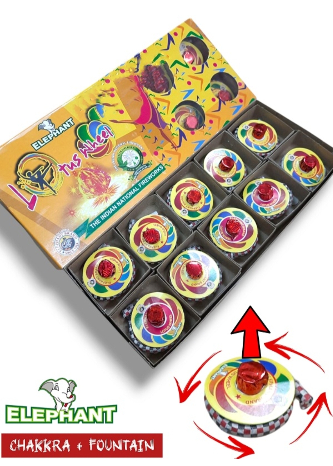 LOTUS WHEEL (1 BOX = 10 PCS)